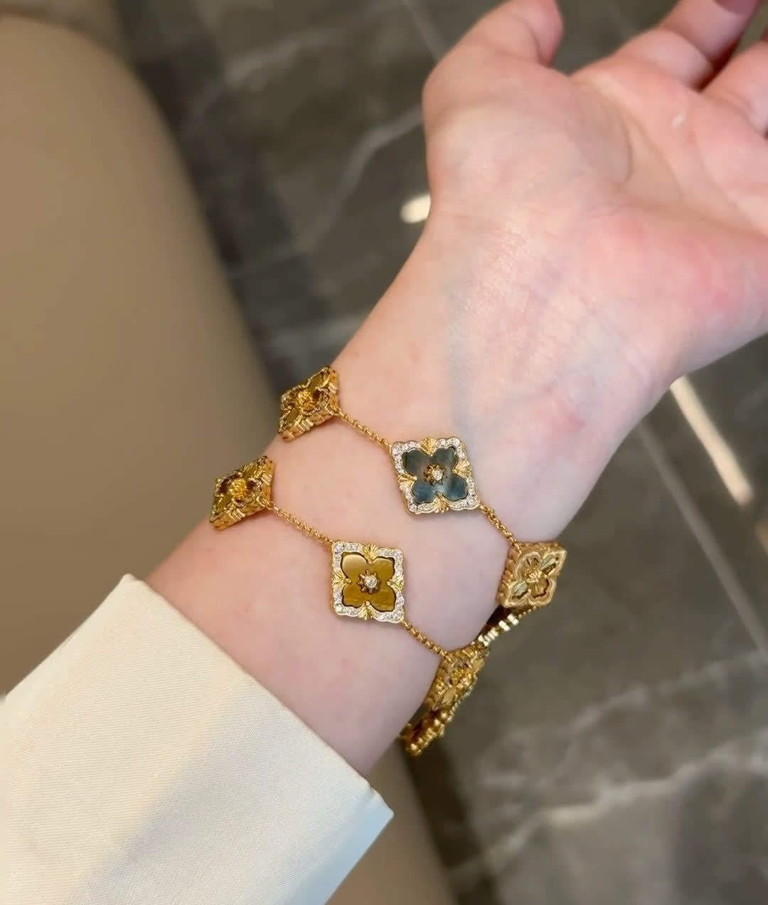 Van Cleef & Arpels Alhambra Gold Bracelet